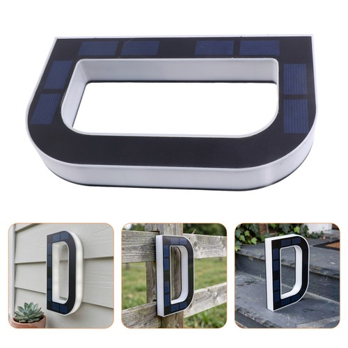 4pcs led house number sign - 4pcs,