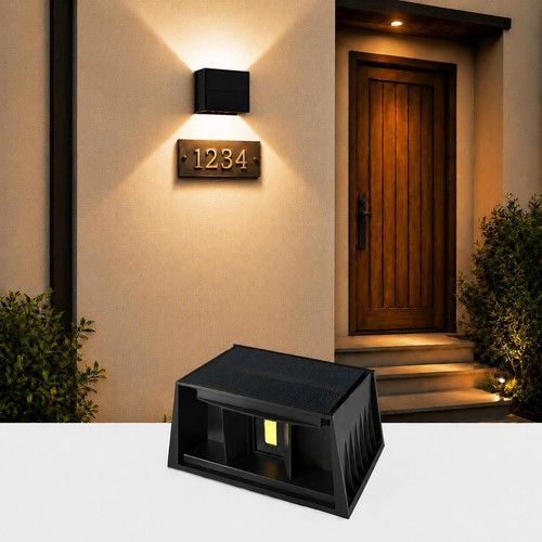 Solar wall lights - wall,