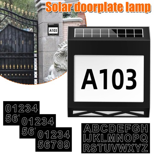 Solar house number - solar, sign
