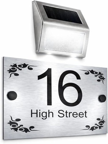 Personalised aluminium house