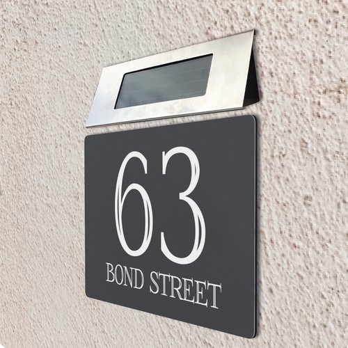 Outdoor house number - outdoor,