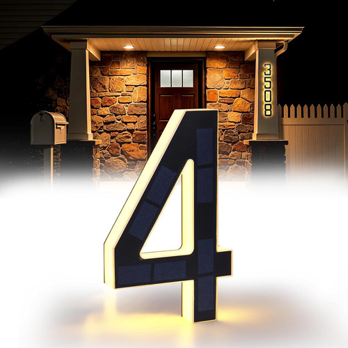 Inch solar house - solar, numbers