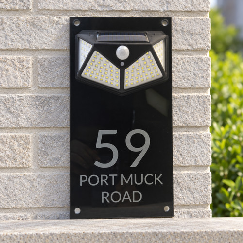 Personalised solar led house - solar,