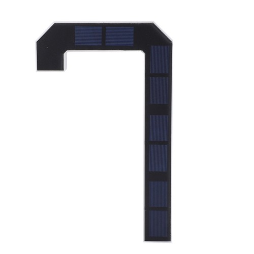 Solar led house number light - led,