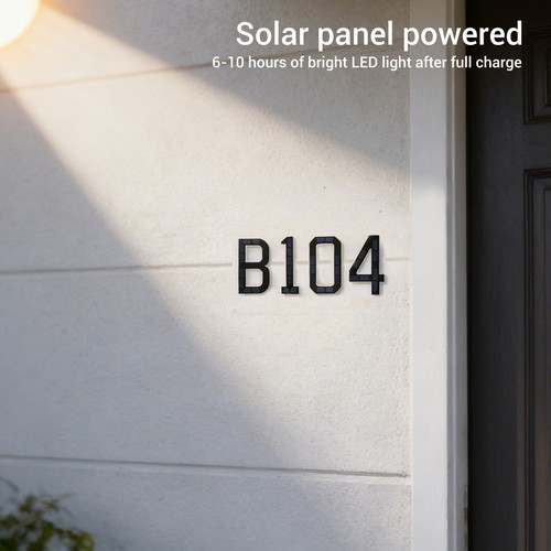 Led solar lighted - lighted, house