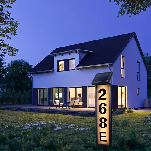 Outdoor lighting house - outdoor, number