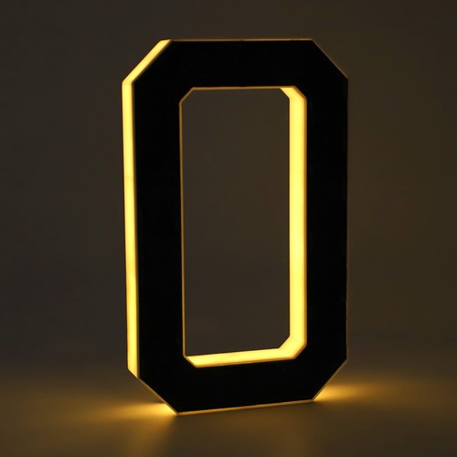 Led solar lighted - house, number