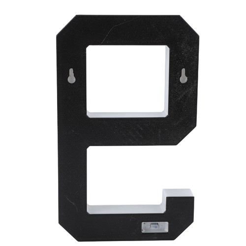 Solar led house number - house, auto
