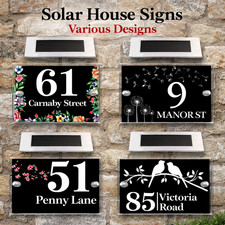 Personalised Solar LED House