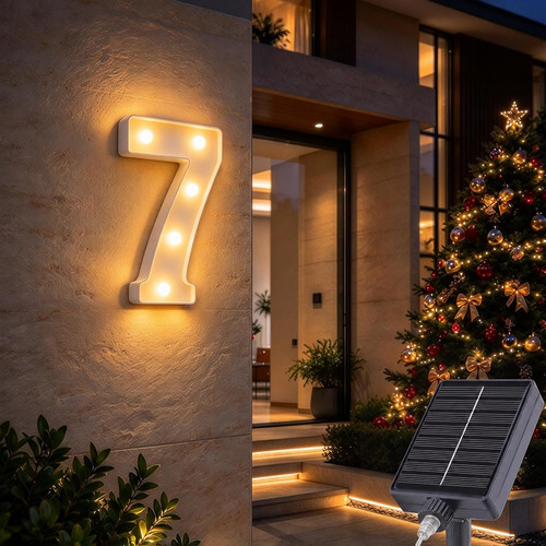 Inch solar house - inch, numbers