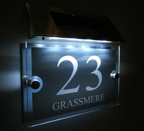 Modern solar light led - light, house