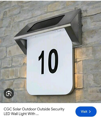 Outdoor solar wall light - outdoor,