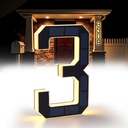 Fialame solar house number - fialame,