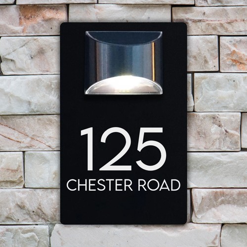House number plaques - house,