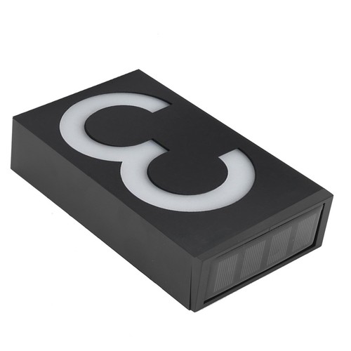 Solar led door number light - solar,