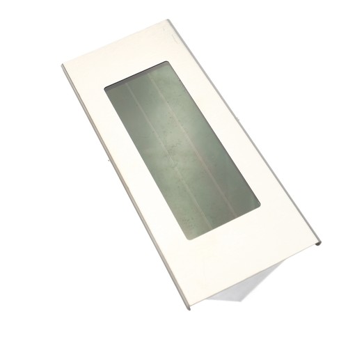 Solar house number plaque - house,