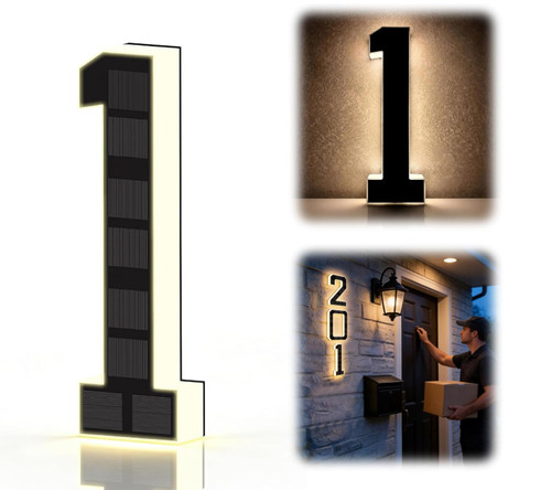 2026 new solar house numbers - new,