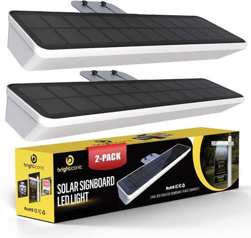 Sign lights solar powered led - lights,