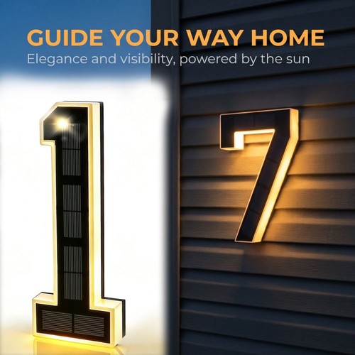 Waterproof led house - led, number