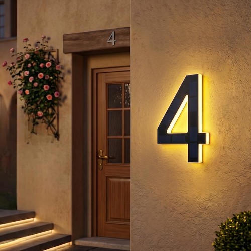 Solar house numbers for - house,